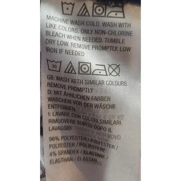 Susan Graver Blouse Women's LP 3/4 Sleeve V-Neck Stretch Floral Design Slinky - Picture 7 of 7